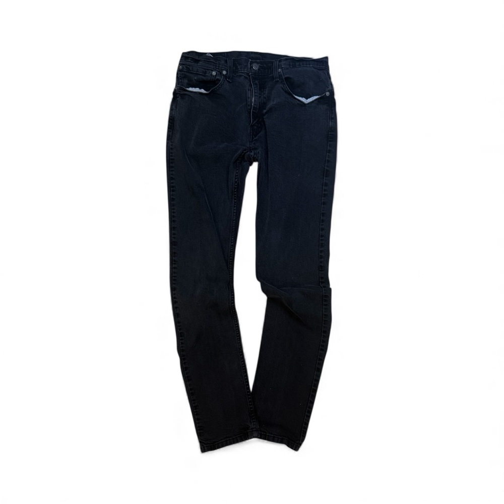 Levi's Black Denim Jeans 512s 34x34